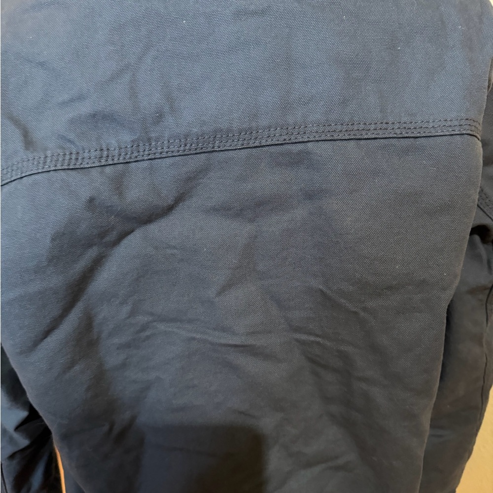 Woman medium fleece lined duck Hooded Jacket - Gray nwt - Picture 5 of 14